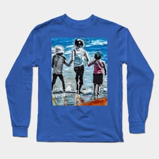 Seaside splash Long Sleeve T-Shirt